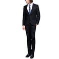 thumbnail image 5 of Cloudstyle Men's 2-Piece Suits Slim Fit 1 Button Dress Suit Jacket Blazer & Pants Set, 5 of 7