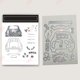 thumbnail image 3 of Nuevo juego de troqueles de corte de metal navideños o sellos transparentes para tarjetas de felicitación de cumpleaños, regalos, bricolaje, relieve, álbumes de recortes, nuevo, 3 of 5