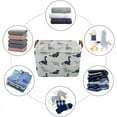 thumbnail image 6 of AUCHEN Rectangular Fabric Clothing Storage - Waterproof hamper | Collapsible Square Baby Storage Box with Handles for Kids Room,Shelf Basket,Toy Organizer (Rectangular - Dinosaur), 6 of 8