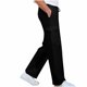 thumbnail image 5 of Pantalones largos para hombre, moda informal, color liso, con bolsillos, lazo, cordón, rectos, tubo, blusa y pantalón de poliéster., 5 of 5