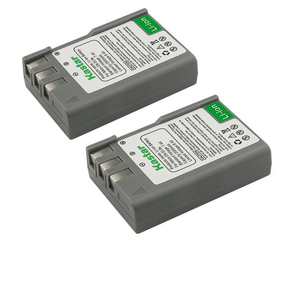 Kastar 2-Pack EN-EL9a Battery Replacement for Nikon EN-EL9 EN-EL9a Battery, Nikon D5000 SLR Digital Camera, D40 SLR Digital Camera, D40X SLR Digital Camera, D60 SLR Digital Camera, D3000 SLR Camera