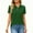 Dark Green, variant on CCRFTGI Womens Polo Shirts Short Sleeve Quick Dry Classic Golf Shirts Collared Comfy Soft Tops Blouse Purple S