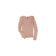thumbnail image 1 of Aeropostale Womens Ribbed Striped Pullover Sweater, Off-White, Juniors, Large, 1 of 1