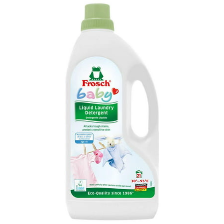 Frosch Baby Natural Liquid Laundry Detergent for Sensitive Skin, 50 fl oz