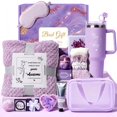 thumbnail image 1 of Cesta de regalo spa de lujo Joyvella con manta de lavanda, 1 of 8