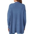 thumbnail image 5 of Suéter PRETTYGARDEN Cardigan Largo Abierto Azul XXL, 5 of 5