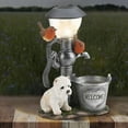 thumbnail image 1 of PENGXIANG Climbing Garden Statue Animal Pet Welcome Sign Ornament Handmade Small Home Decor For Outdoor Table, 1 of 2