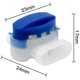 thumbnail image 3 of Conectores de cable impermeables con gel, 20 piezas, plástico resistente, color blanco y azul, 23x24x17 mm, ideal para conexiones seguras en exteriores., 3 of 5