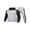 Black, variant on Shuttle tree Men Track Suits Sets Color Block Hoodie Sweatshirt Joggers Sweatpants Warm Sportswear