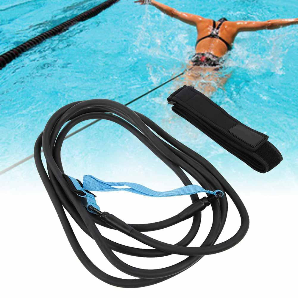KEEP DIVING 4m Swim Resistance Belt Swimming Exerciser Traction Leash Pool 