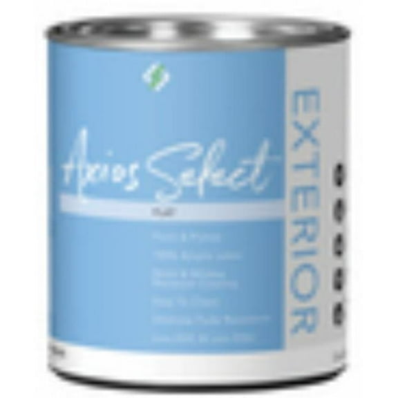 True Value 140767 Axios Select Quart 100 Percent Acrylic Flat House Paint, Deep Base