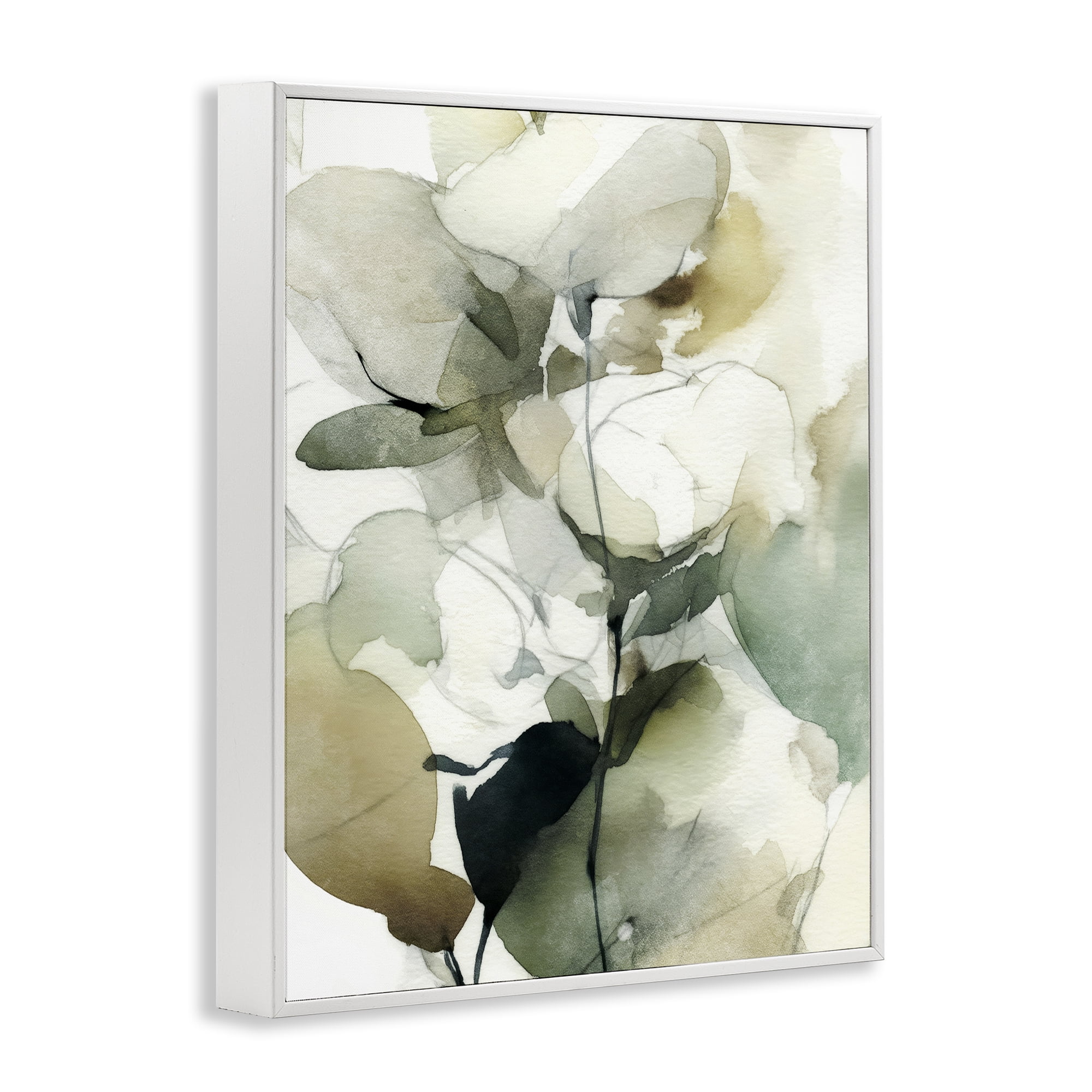 Stupell Industries Floral Branches in Motion White Framed Giclee Art, design by Svetlana Aleynikova