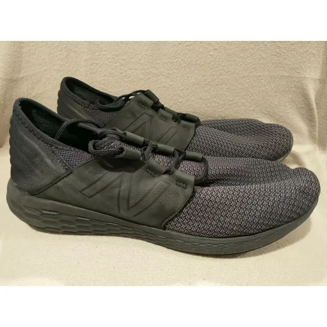 New Balance Cruz V2 MCRUZNB2 Mens Fresh Foam Black Running Shoes Size 15