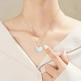 thumbnail image 4 of asddcavvf Modern Style Pendant Necklace Geometric Pattern Women's Necklace Popular Fashion Present E, 4 of 5