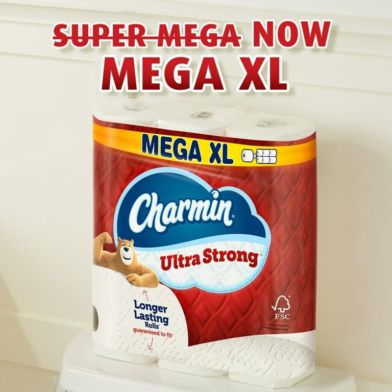 Charmin Toilet Paper Ultra Strong , 6 Mega XL Rolls Charmin Toilet Paper Ultra Strong , 6 Mega XL Rolls