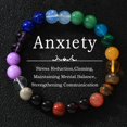 thumbnail image 4 of Protection Bracelet for Women Men Healing Stone Energy Shielding Grounding Stress Negative Energy Protection Beaded Stretchy Jewelry Gift, 4 of 5
