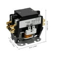 thumbnail image 2 of WRISTBIQUE Contactor Para Compresor En Negro Con Bobina 24V Para Reemplazo Eficiente Y Duradero, 2 of 6
