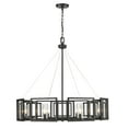 thumbnail image 5 of Golden Lighting 6068-8 BCB Marco 8-Light Chandelier in Brushed Champagne Bronze with Clear Glass, 5 of 7