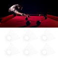 thumbnail image 4 of Pool Table Pockets, Billiard Table Web White Nylon 7.2cm Diameter Easy Operation 6 Pieces a Pack  for Old Accessories replacement, 4 of 7