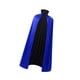 thumbnail image 5 of Capa de Halloween, capa medieval reversible para presentaciones en el escenario, disfraces, fiestas temáticas Negro Azul, 5 of 8