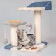 thumbnail image 4 of Cat tree, cat climbing frame, small cat scratching post, cat shelf, cat toy (green), 4 of 5