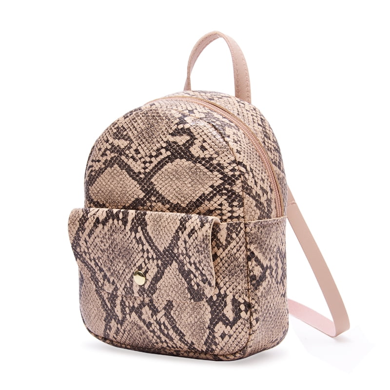 snakeskin backpack
