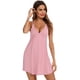 thumbnail image 1 of Camisón de verano para mujer, pijama fino, sexy, sin espalda, cómodo, con tirantes, ropa de casa para mujer, 1 of 6