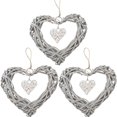 thumbnail image 1 of POINTERTECK 3Pcs Wicker Heart Wreath Hanging Wreath for Wedding Birthday Party Wall Hanging Decoration, 1 of 3