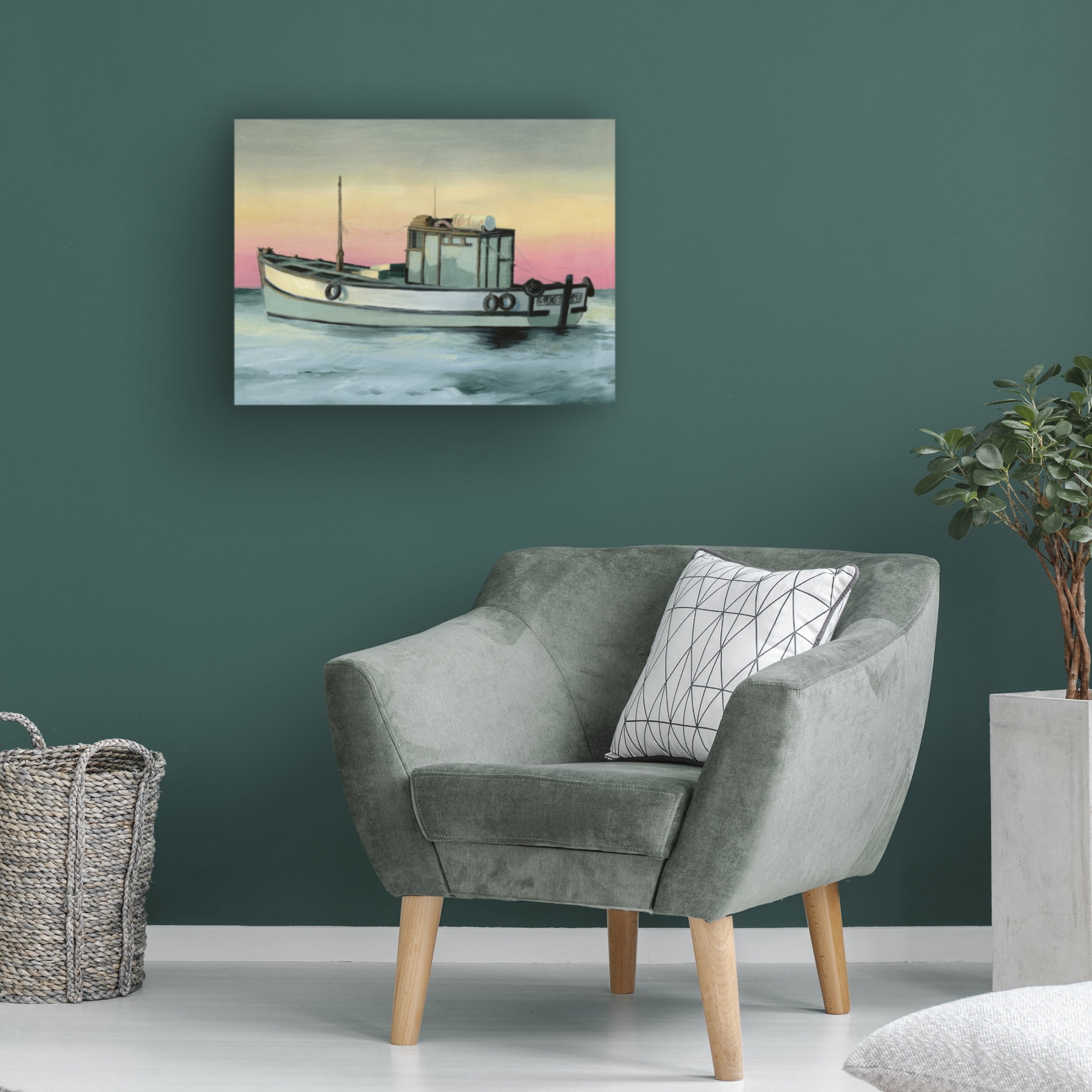 Trademark Fine Art Grace Popp Golden Hour Casting II Canvas Wall Art