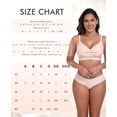 thumbnail image 6 of Werena Scalloped Wireless Bras for Women No Underwire Seamless Bra Padded Full Coverage Comfortable Bralettes, 6 of 6