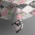 thumbnail image 3 of Pioneer Flower Floral Print Pattern Rectangle Tablecloth 60"x84", Waterproof Polyester Table Cloth, Wipeable Spillproof for Dining Camping Indoor Outdoor, 3 of 5