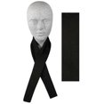 thumbnail image 1 of Zan Headgear DC114 Cooldanna 100 pour Cent Coton Solide Noir, 1 of 4