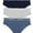 Multi Blue, variant on Calvin Klein Women's Hipster Underwear, 3-pack US, Alpha, Medium, Regular, Regular, Multi Blue