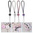 thumbnail image 2 of 4pcs Mobile Phone Braided Lanyards Phone Braided Ropes Key Chain Ropes Phone Ropes, 2 of 3
