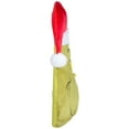 30 inch Season's Plush Greeters Hanging the Grinch with Red Santa Hat