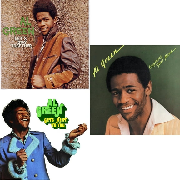 Let's Stay Together & Gets Next To You & Al Green Explores Your Mind [LP Vinyl Bundle]
