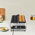 thumbnail image 5 of Mini Electric Waffle Making Baking Machine 1800W Egg-Shape Waffle Making Machine, 5 of 18