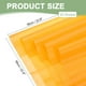 thumbnail image 2 of Papel para envolver flores Uxcell, papel de ramo impermeable de color sólido naranja, 20 hojas, 2 of 7
