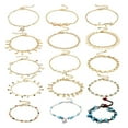 thumbnail image 2 of fastboy Bracelet Colorfast Durable Comfortable Ankles Chains Exquisite Chic Girls Anklets for Dress Decoration Feet Decor Type 9, 2 of 6