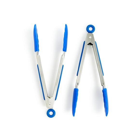 Art & Cook Mini Pinces en Silicone Lot de 2, Bleu