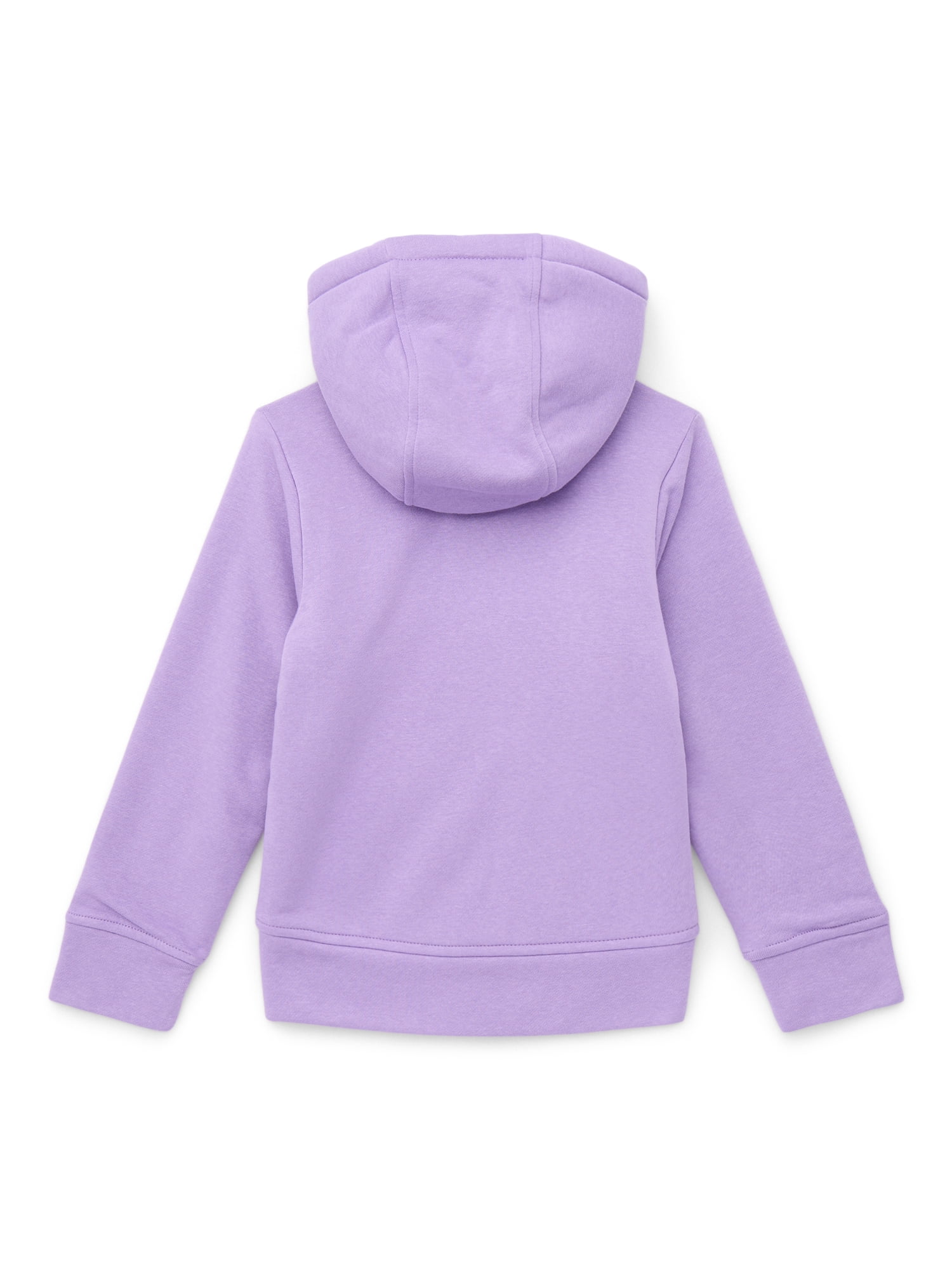 Wonder Nation Girls Kids Tough Fully Lined Zip Hoodie Jacket, Sizes 4-18 & Plus