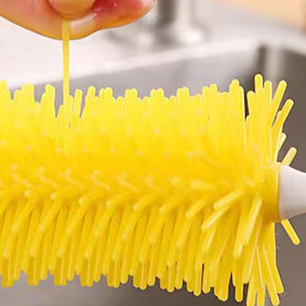 Electric Bottle Brush Cleaner 3 in Rechargeable Brush Head Set Silic