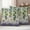 MediumPurple Plum Beige, variant on Spring Flowers Outdoor Waterproof Pillow Covers, Summer Botanical Butterfly Watercolor Decorative Square Throw Pillowcase Sofa Cushion Sham for Patio/Couch/Chair, 16"x16" 2 Pack