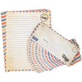 thumbnail image 1 of Juego de correo aéreo vintage Bargain Paradise, paquete de 200 unidades, 1 of 9