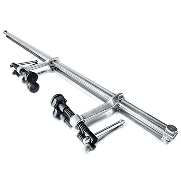 39-1/2" double force bar clamp/spreader, 4-3/4" deep