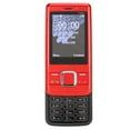 Unlocked Slider Phone 2G GSM 1200mAh Battery Loud Voice Big Button Dual Card Senior Cell Phone