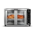 thumbnail image 1 of Gourmia - Freidora de aire para horno tostador, 17 presets de cocina, 1700 W, horno de freidora de aire digital de puerta francesa, accesorios de capacidad de 24 L, estante de convección, charola para, 1 of 5