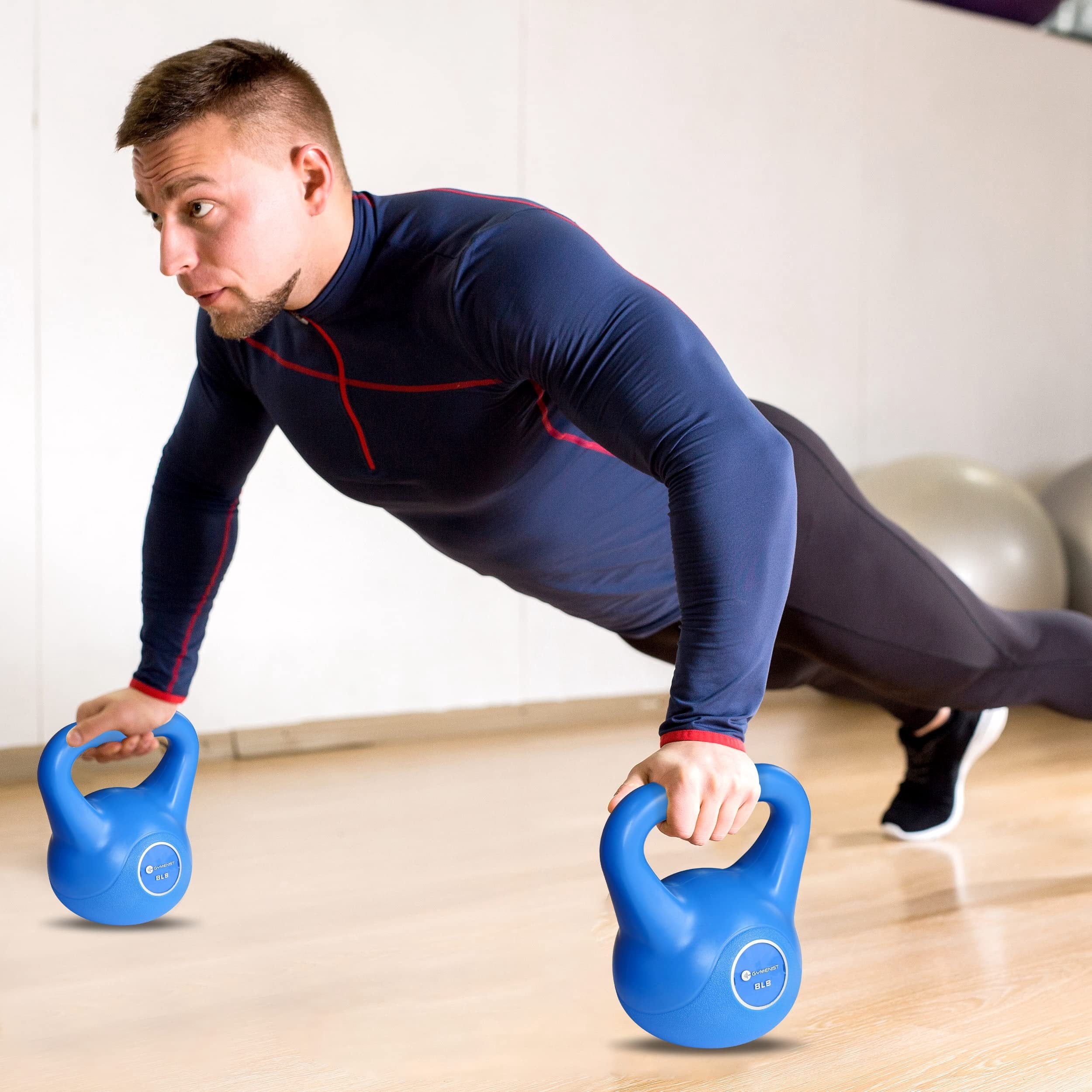 Gymenist, 3lb Kettlebell, Single