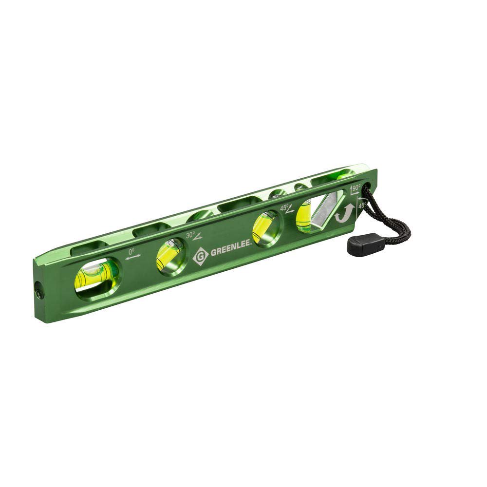 Ideal Electrician Torpedo Level – CNC Aluminum, Magnetic, 5 Vials – Perfect For Conduit & Tight Spaces