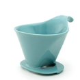 thumbnail image 4 of ZERO JAPAN Gotero de café de cerámica para filtro de papel #2 o #4, cafetera de cono de goteo, azul, 4 of 4